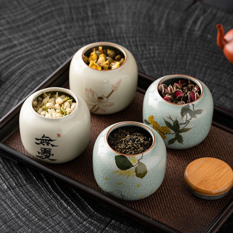 Chinese Calligraphy Tea Pot Ceramic Mini - Walfos® Kitchenware