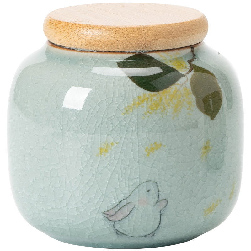 Chinese Calligraphy Tea Pot Ceramic Mini - Walfos® Kitchenware