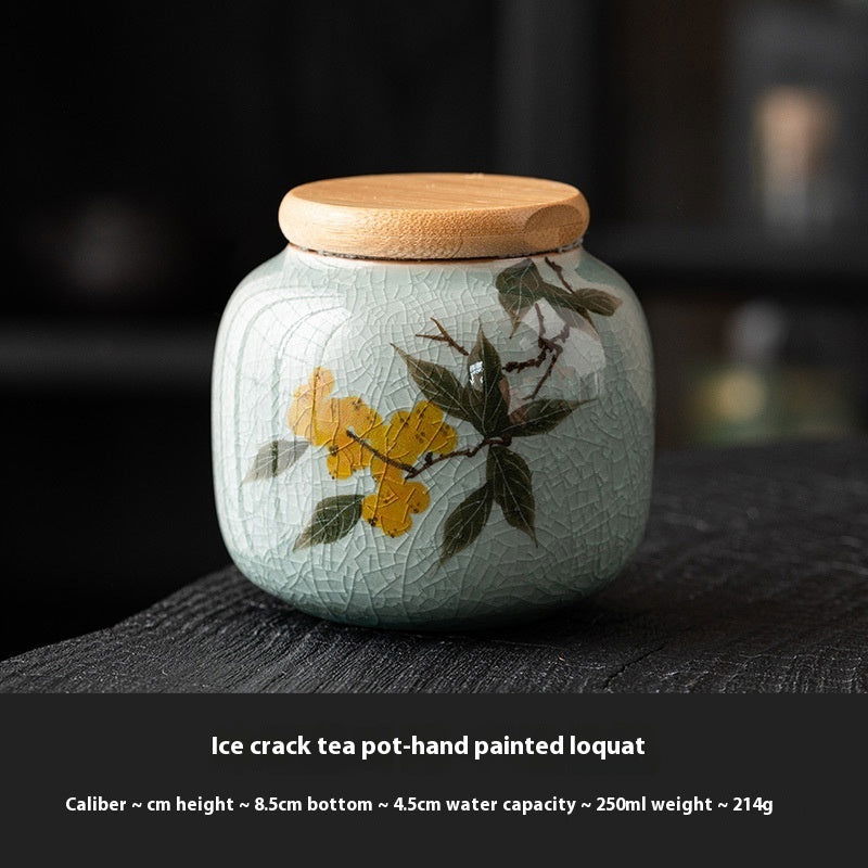 Chinese Calligraphy Tea Pot Ceramic Mini - Walfos® Kitchenware