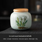 Chinese Calligraphy Tea Pot Ceramic Mini - Walfos® Kitchenware