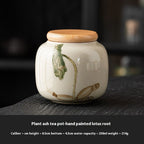 Chinese Calligraphy Tea Pot Ceramic Mini - Walfos® Kitchenware