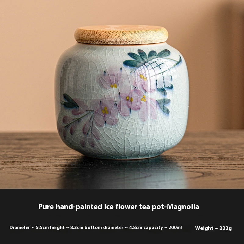 Chinese Calligraphy Tea Pot Ceramic Mini - Walfos® Kitchenware