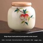 Chinese Calligraphy Tea Pot Ceramic Mini - Walfos® Kitchenware