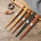 Chopsticks Household Wooden Chopsticks Gift Box Set - Walfos® Kitchenware