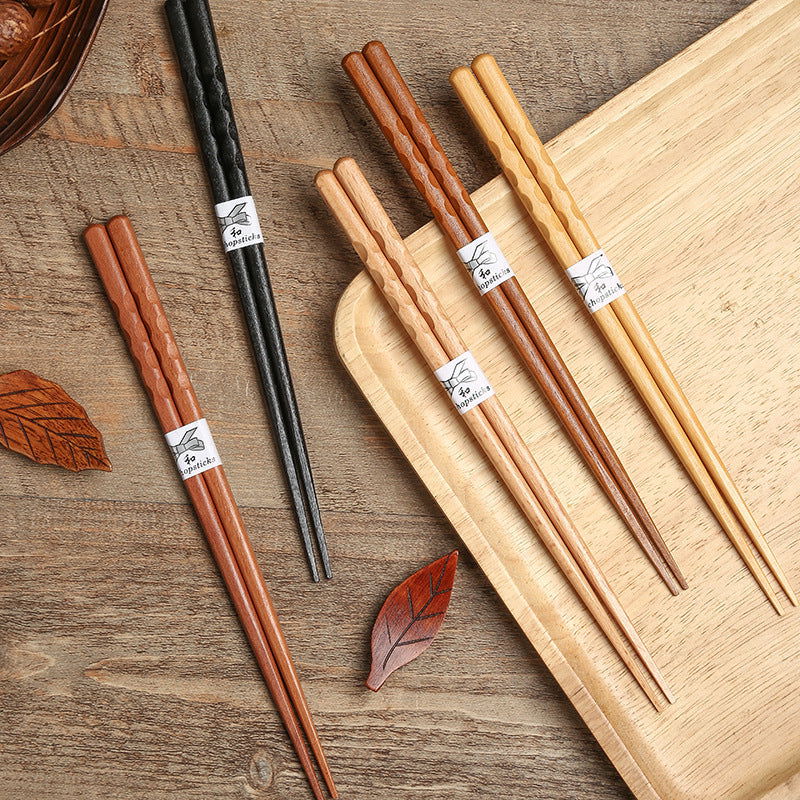 Chopsticks Household Wooden Chopsticks Gift Box Set - Walfos® Kitchenware