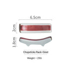 Chopsticks Shelf Japanese Ceramic Hotel Table Setting - Walfos® Kitchenware