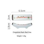 Chopsticks Shelf Japanese Ceramic Hotel Table Setting - Walfos® Kitchenware