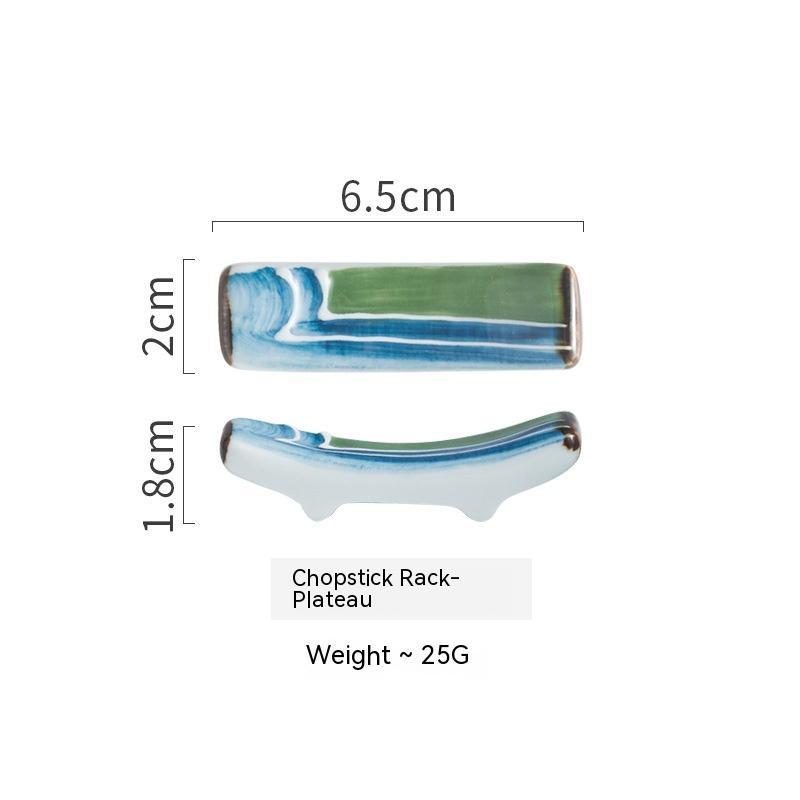 Chopsticks Shelf Japanese Ceramic Hotel Table Setting - Walfos® Kitchenware