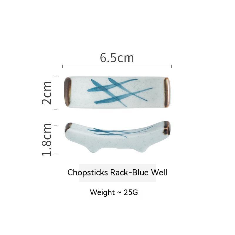 Chopsticks Shelf Japanese Ceramic Hotel Table Setting - Walfos® Kitchenware