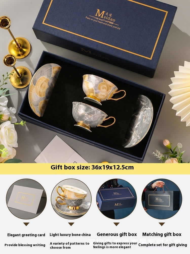 Coffee Cup High-end Exquisite Bone China Gift - Walfos® Kitchenware