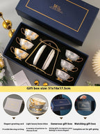 Coffee Cup High-end Exquisite Bone China Gift - Walfos® Kitchenware