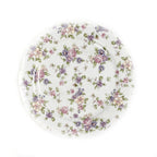 Creative Bone China Plate Household Ceramic Flat Plate - Walfos® Kitchenware