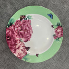 Creative Bone China Plate Household Ceramic Flat Plate - Walfos® Kitchenware