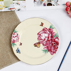 Creative Bone China Plate Household Ceramic Flat Plate - Walfos® Kitchenware
