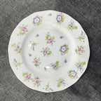 Creative Bone China Plate Household Ceramic Flat Plate - Walfos® Kitchenware