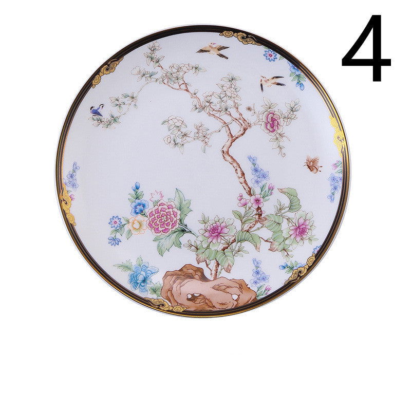 Creative Dishes And Dishes Set Household Chinese Bone China Tableware Set - Walfos® Kitchenware