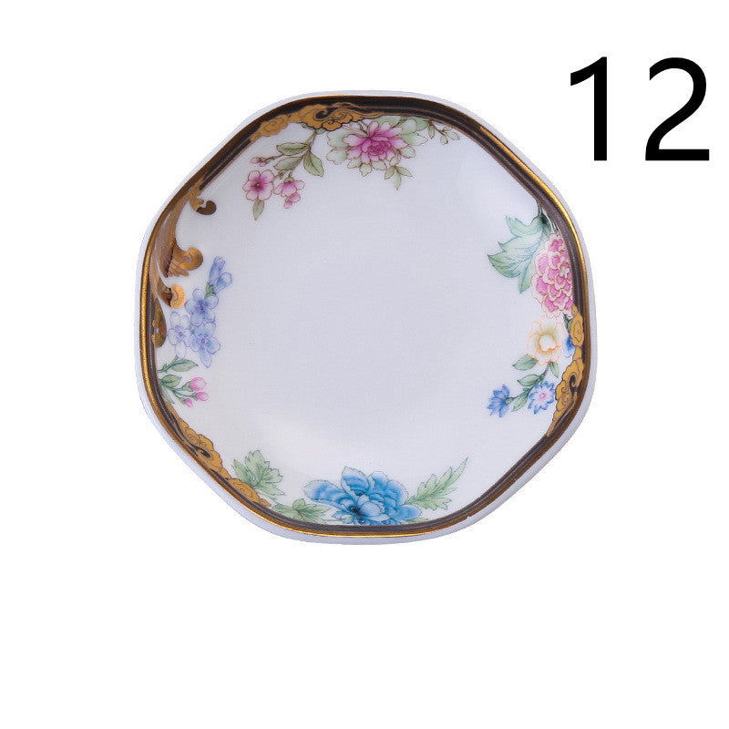 Creative Dishes And Dishes Set Household Chinese Bone China Tableware Set - Walfos® Kitchenware