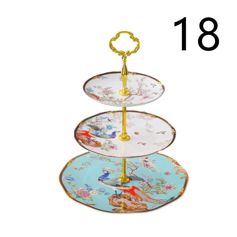 Creative Dishes And Dishes Set Household Chinese Bone China Tableware Set - Walfos® Kitchenware