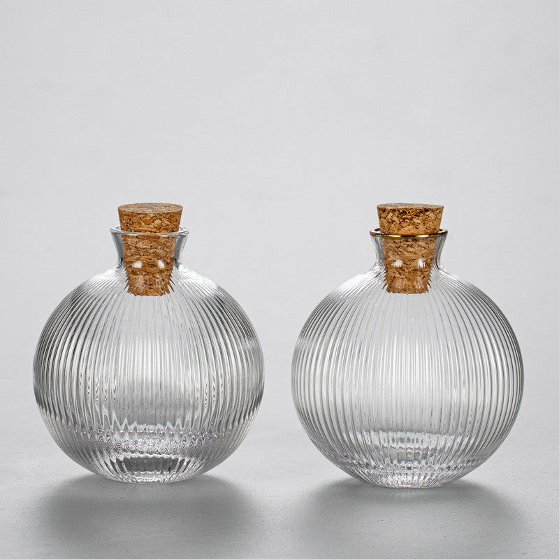 Creative Glass Vertical Grain Sake Wine Set - Walfos® Kitchenware