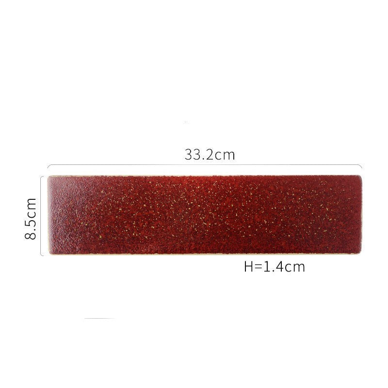 Creative Japanese Style Sushi Plate Ceramic Flat Plate - Walfos® Kitchenware