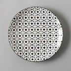 Creative Japanese ceramic plate large flat plate - Walfos® Kitchenware