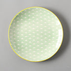 Creative Japanese ceramic plate large flat plate - Walfos® Kitchenware