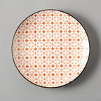 Creative Japanese ceramic plate large flat plate - Walfos® Kitchenware