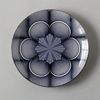 Creative Japanese ceramic plate large flat plate - Walfos® Kitchenware