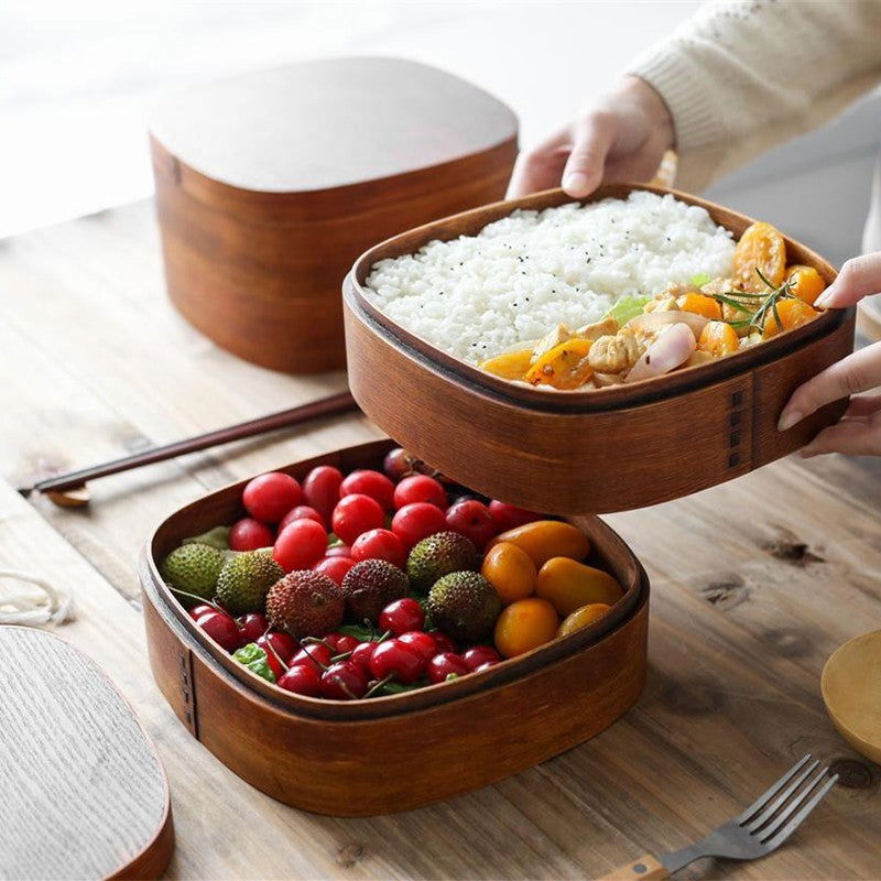 Creative Multi-layer Japanese-style Compartment Bento Box - Walfos® Kitchenware