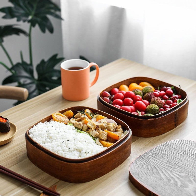 Creative Multi-layer Japanese-style Compartment Bento Box - Walfos® Kitchenware