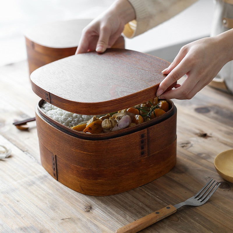 Creative Multi-layer Japanese-style Compartment Bento Box - Walfos® Kitchenware