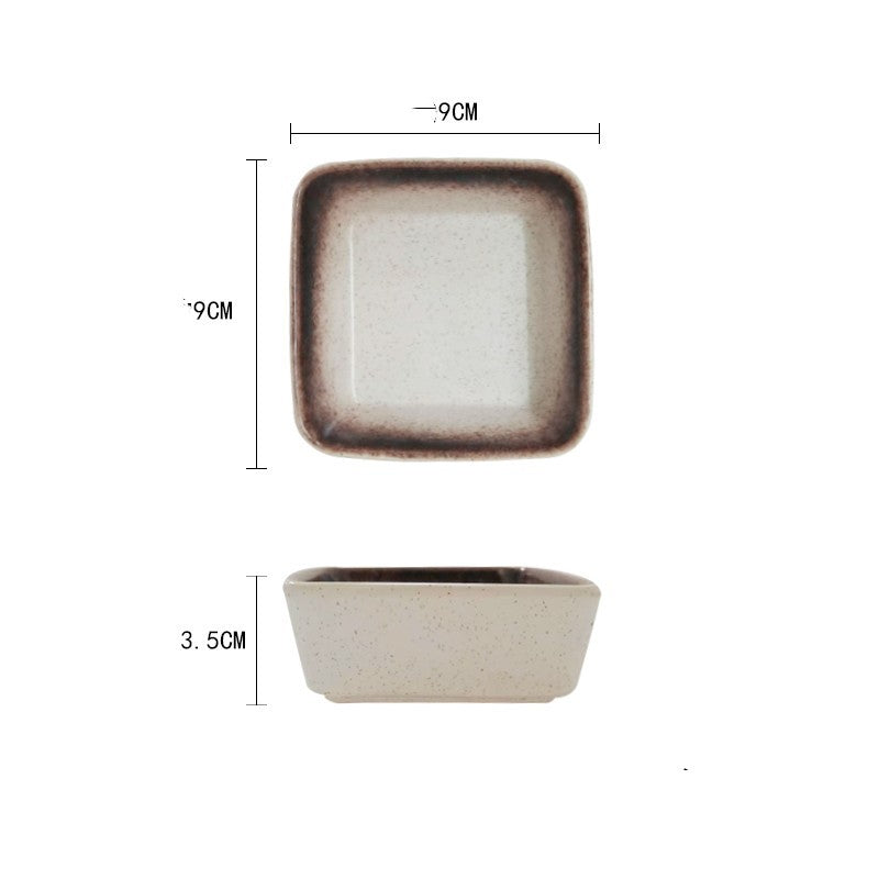 Creative Spice Dish Japanese Ceramic Small Dish - Walfos® Kitchenware