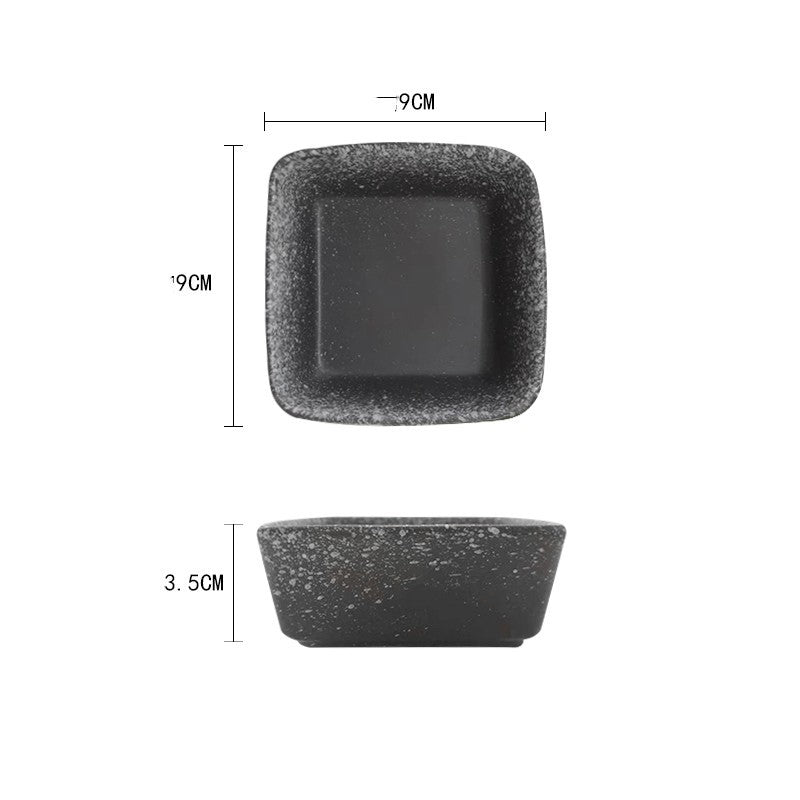 Creative Spice Dish Japanese Ceramic Small Dish - Walfos® Kitchenware