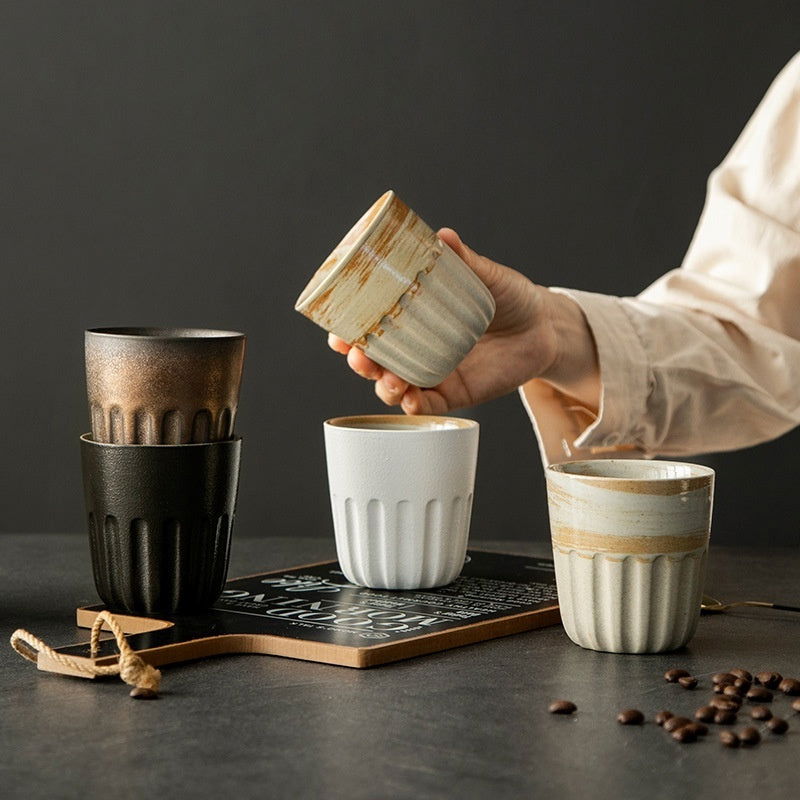 Creative Stoneware Japanese Large Tea Cup - Walfos® Kitchenware