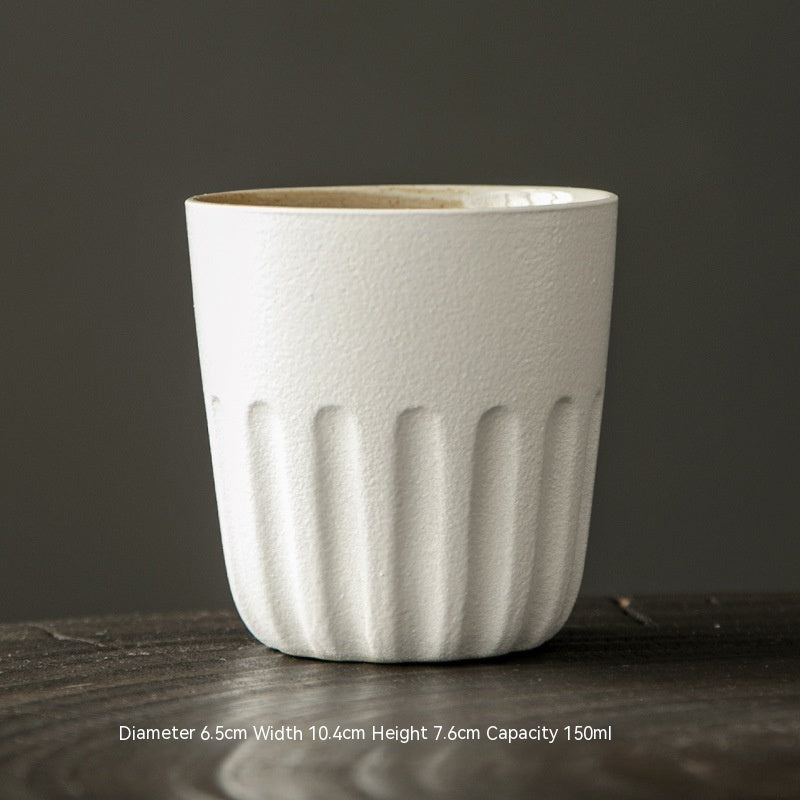 Creative Stoneware Japanese Large Tea Cup - Walfos® Kitchenware