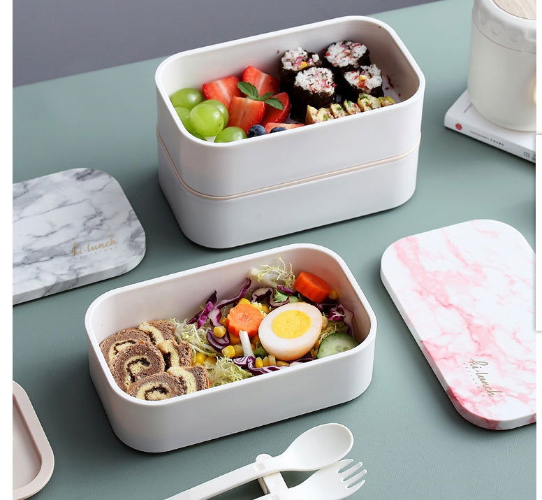 Double Bento Box Japanese lunch Box - Walfos® Kitchenware
