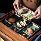 Dumplings Flat Ware Creative Frame Sauce Seasoning Dish - Walfos® Kitchenware