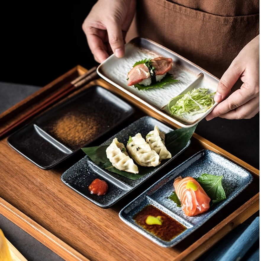 Dumplings Flat Ware Creative Frame Sauce Seasoning Dish - Walfos® Kitchenware