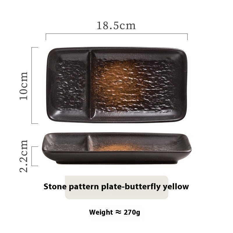 Dumplings Flat Ware Creative Frame Sauce Seasoning Dish - Walfos® Kitchenware