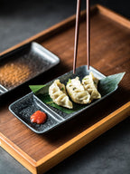 Dumplings Flat Ware Creative Frame Sauce Seasoning Dish - Walfos® Kitchenware
