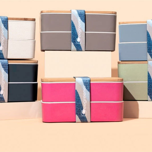 Eco Friendly Beegreener Bento Box Sealed Lunch Box Japanese Type Children Lunch Box Bamboo Lid - Walfos® Kitchenware