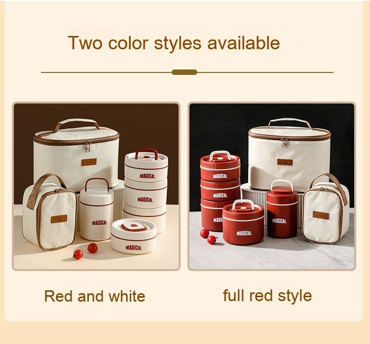 Employee Customer Lunch Box, Bento Tableware, Gift Box Set - Walfos® Kitchenware