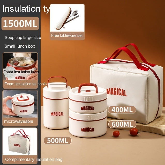 Employee Customer Lunch Box, Bento Tableware, Gift Box Set - Walfos® Kitchenware