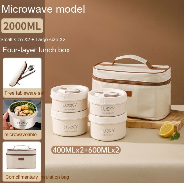 Employee Customer Lunch Box, Bento Tableware, Gift Box Set - Walfos® Kitchenware