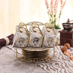 European-style Bone China Coffee Set British Afternoon Tea Cup Simple Household - Walfos® Kitchenware
