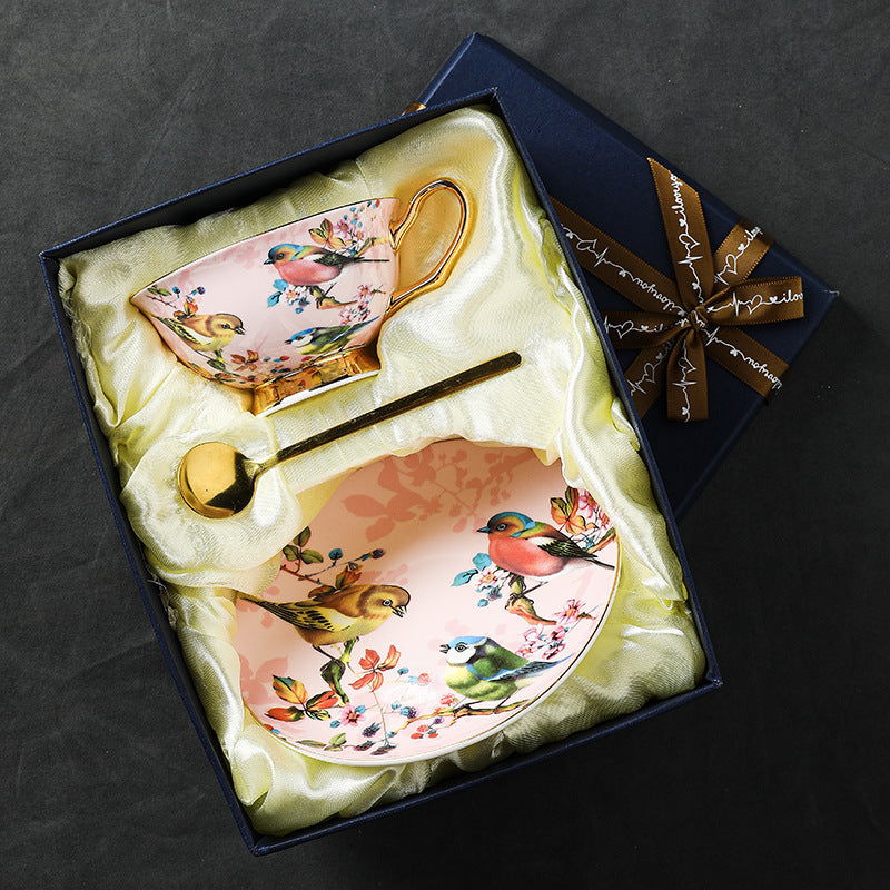 European Bone China Coffee Cup Suit - Walfos® Kitchenware