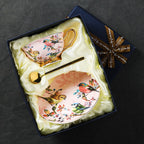 European Bone China Coffee Cup Suit - Walfos® Kitchenware