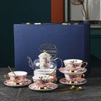 European Bone China Coffee Cup Suit - Walfos® Kitchenware