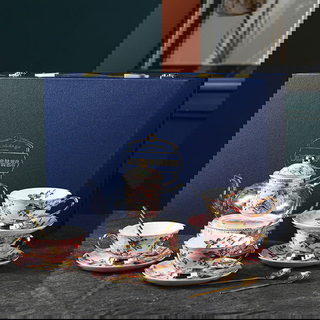 European Bone China Coffee Cup Suit - Walfos® Kitchenware