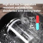 Fermentation culture dish with scale natural yeast rapid fermentation tank Fermentation tank Glass sealed bottle Baking device - Walfos® Kitchenware